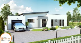 Maison contemporaine Batilor Crescendo