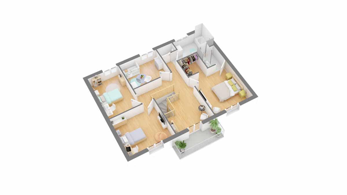 Batilor_plan maison pontissalienne-g1-axo_etage
