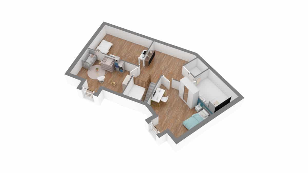 Batilor_plan maison vaudoise-g1-axo_etage