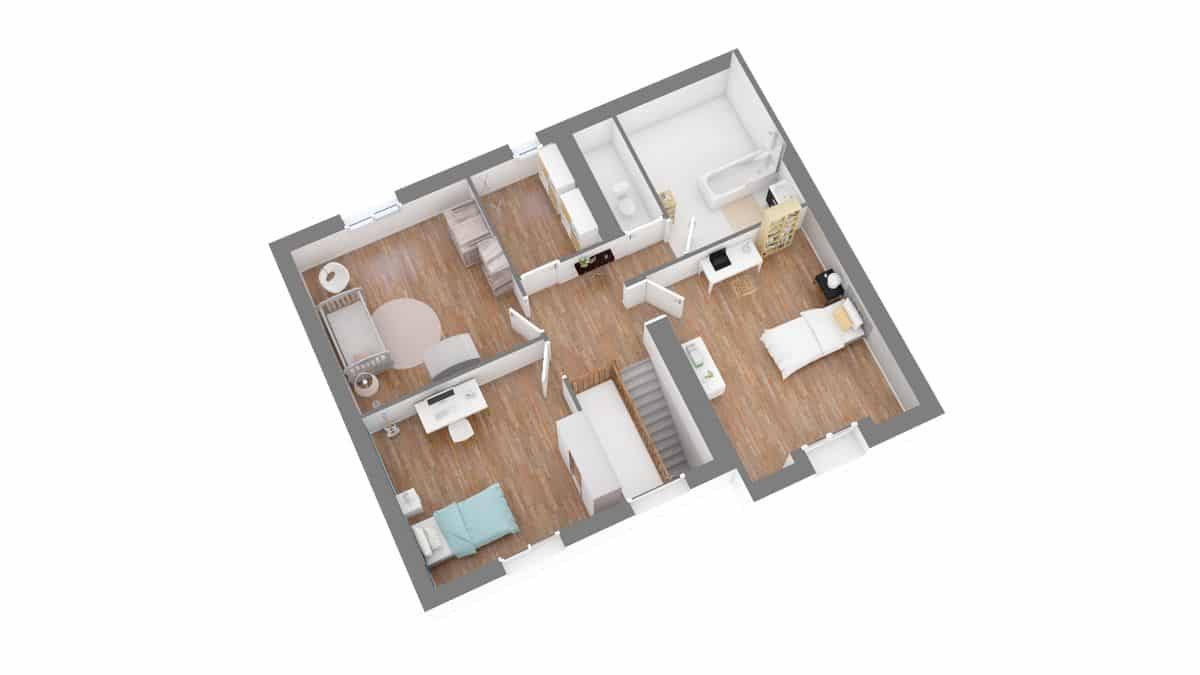 Batilor_plan maison vercelloise-g1-axo_etage
