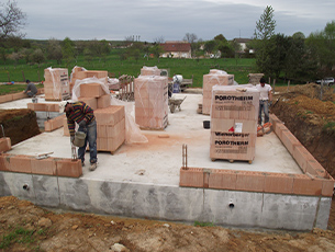 construction maison doubs chantier