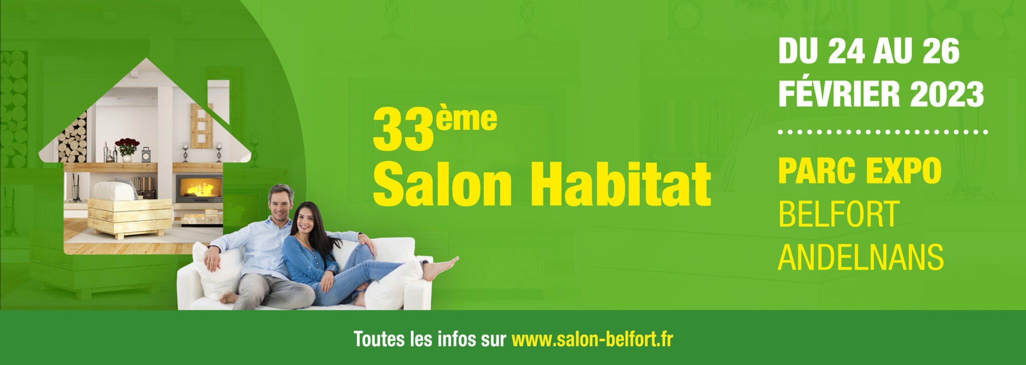 Salon de l’habitat à Belfort Andelnans : 24 et 26 février 2023